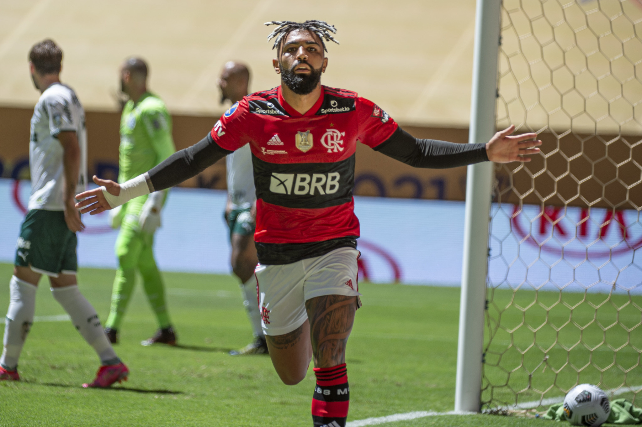 Flamengo bicampeão Supercopa Palmeiras