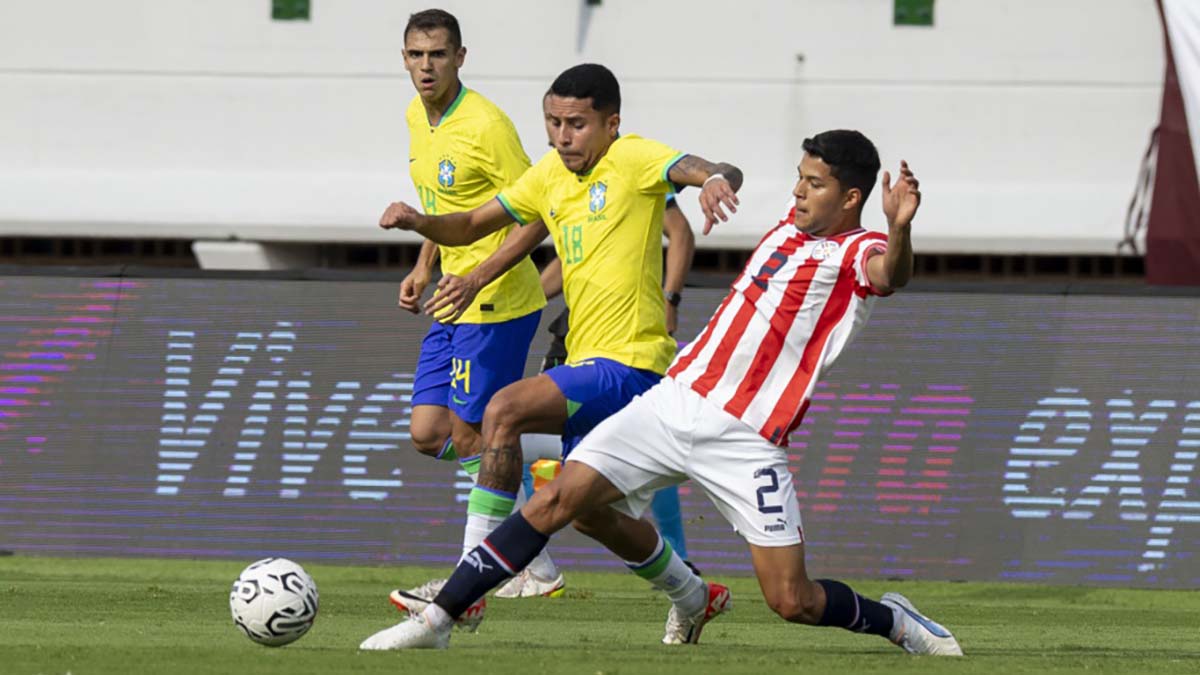 Brasil 0 Paraguai 1 Pré-Olímpico 2024 melhores momentos