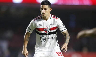 James Rodríguez fora do São Paulo