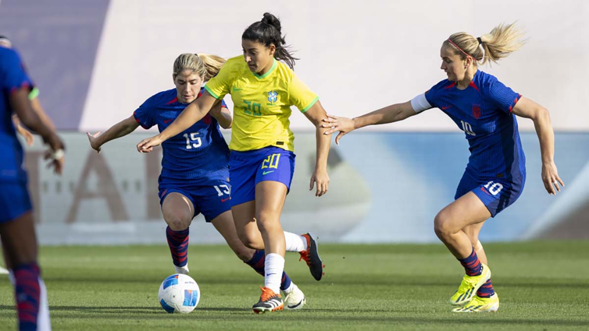 Brasil perde final da Copa Ouro Feminina para os EUA