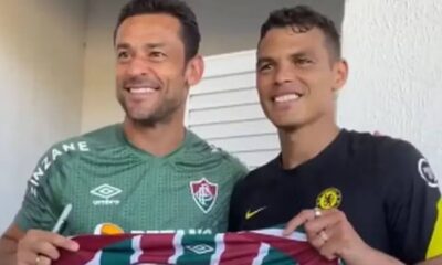 Fluminense conversa com Thiago Silva