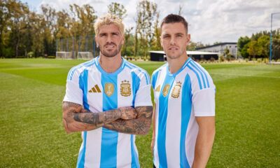 Seleção Argentina de Futebol apresenta novos uniformes 2024