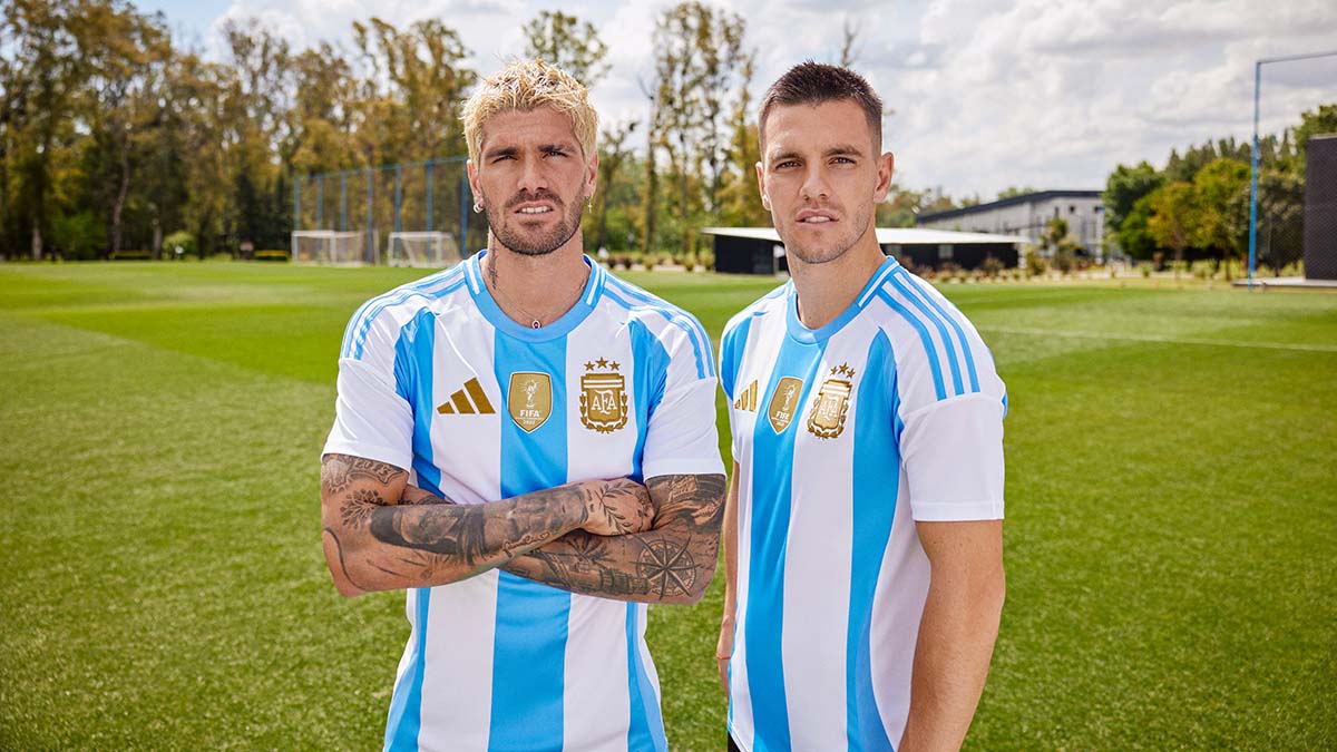 Seleção Argentina de Futebol apresenta novos uniformes 2024