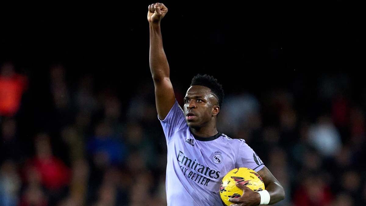 Vinicius Junior vive momento tenso no Real Madrid antes de partida contra o Valencia