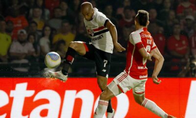 Internacional e São Paulo ficaram no empate em 0 a 0 em Criciúma, pela oitava rodada do Campeonato Brasileiro: veja melhores momentos.