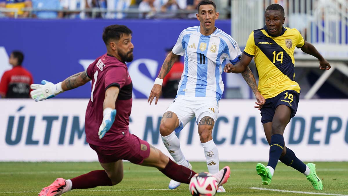 Em preparação para a Copa América, a Argentina venceu o Equador por 1 a 0 nos Estados Unidos: veja gol e melhores momentos.