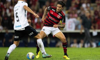 O Flamengo assegurou sua posição de líder no Brasileiro ao vencer o Grêmio por 2 a 1 no Maracanã: confira gols e melhores momentos.